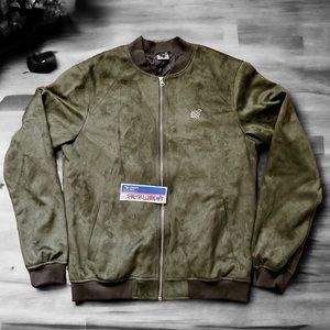 🔥RARE OG HEAT🔥 JED NORTH BOMBER JACKET GREEN NOT GYM SHARK